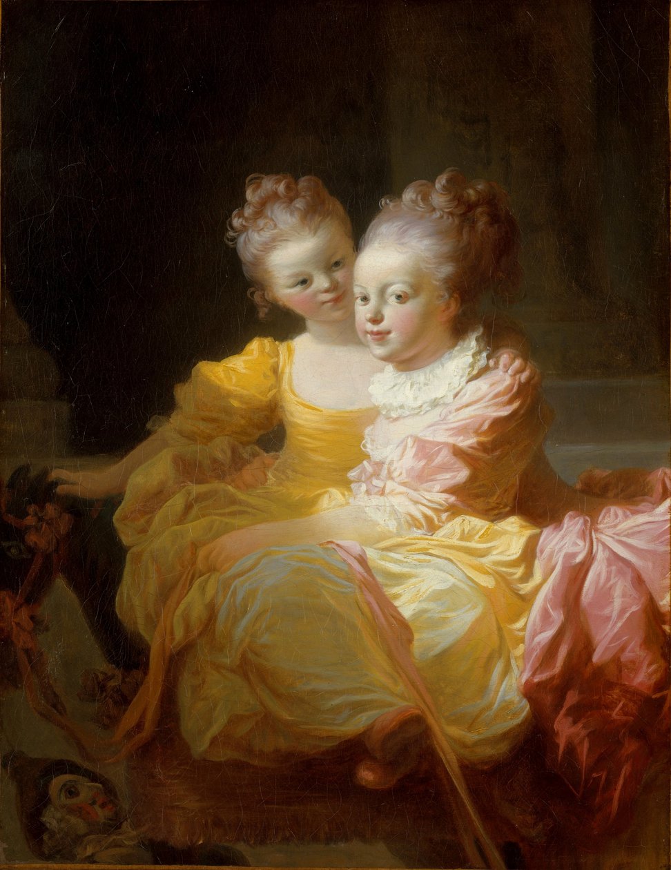 Le due sorelle da Jean Honore Fragonard
