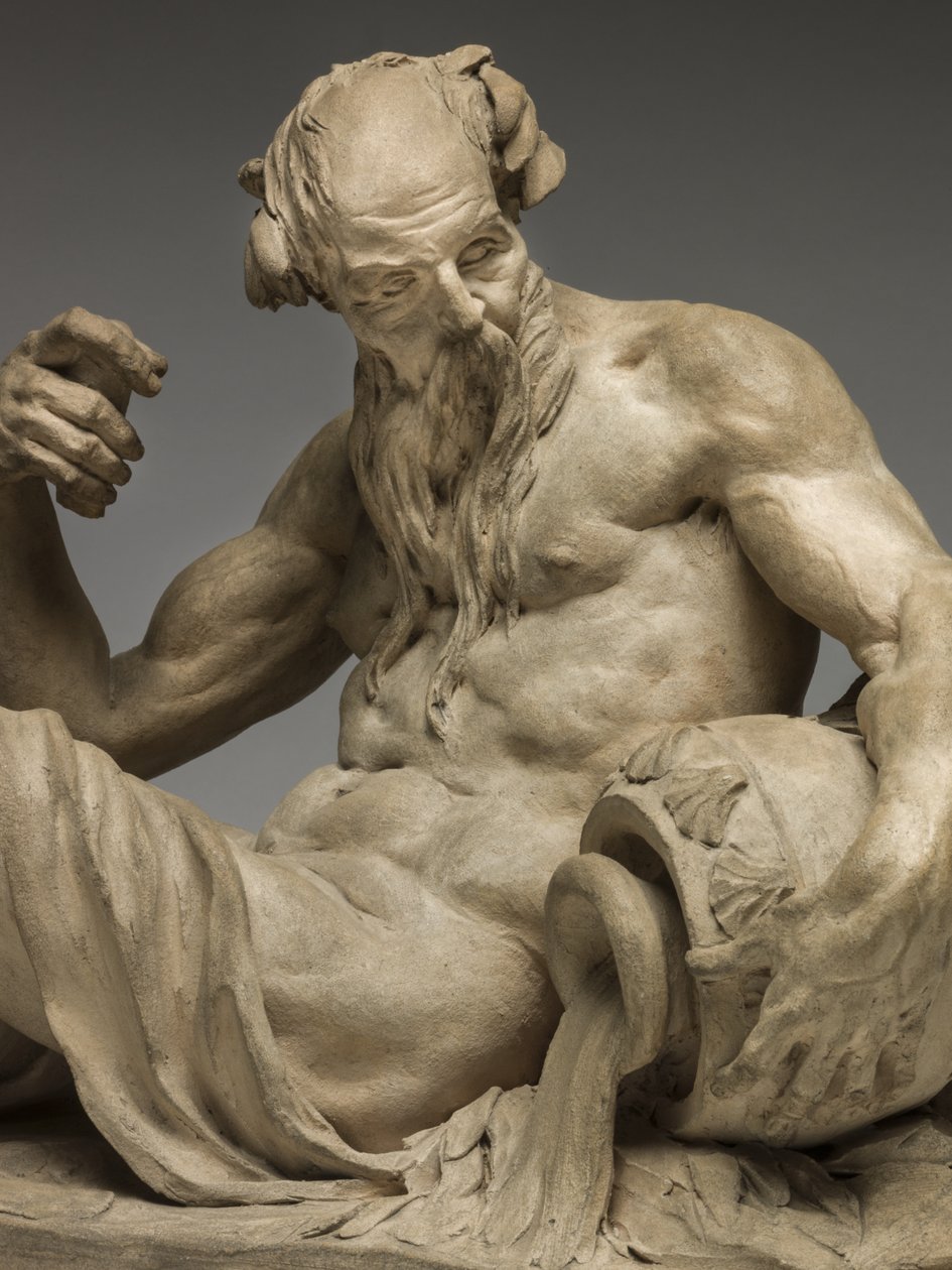 Dio del fiume da Jean Jacques Caffieri