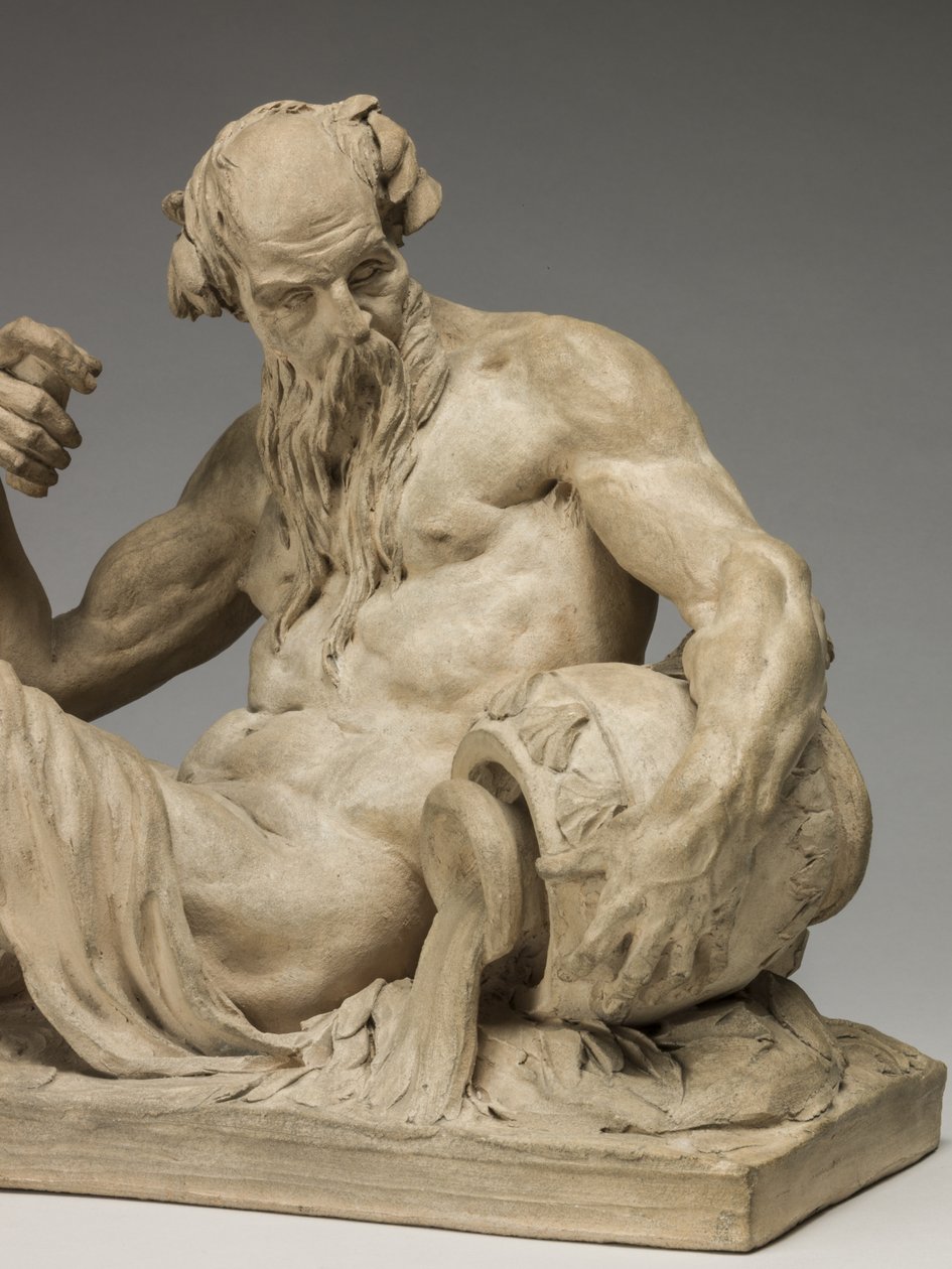 Dio del fiume, 1755 da Jean Jacques Caffieri