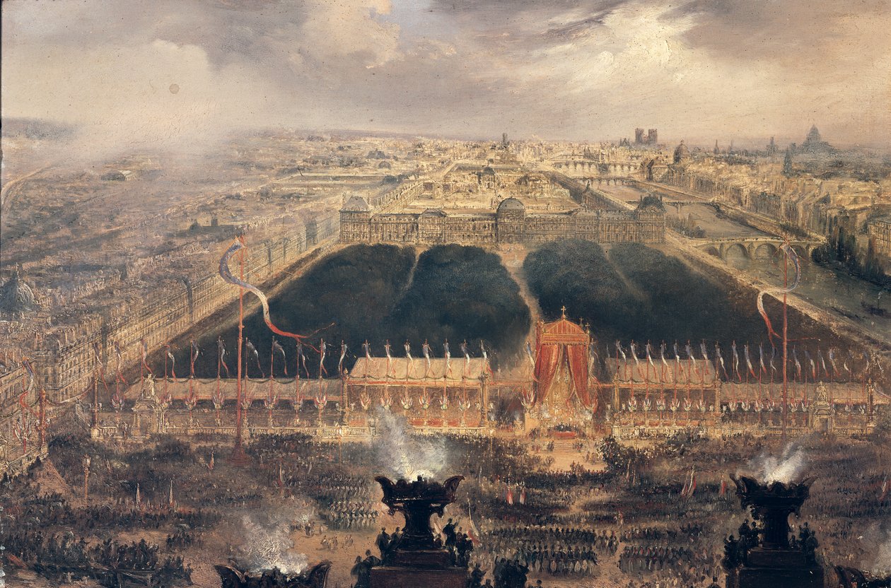 Proclamazione della Seconda Repubblica, 1848 da Jean Jacques Champin