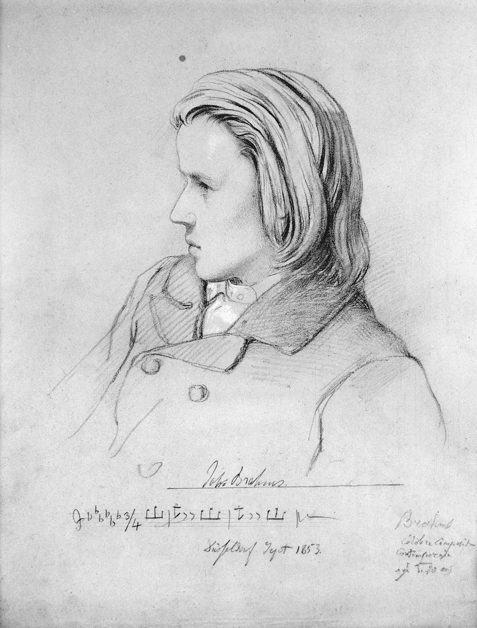 Johannes Brahms (1833-97) a vent