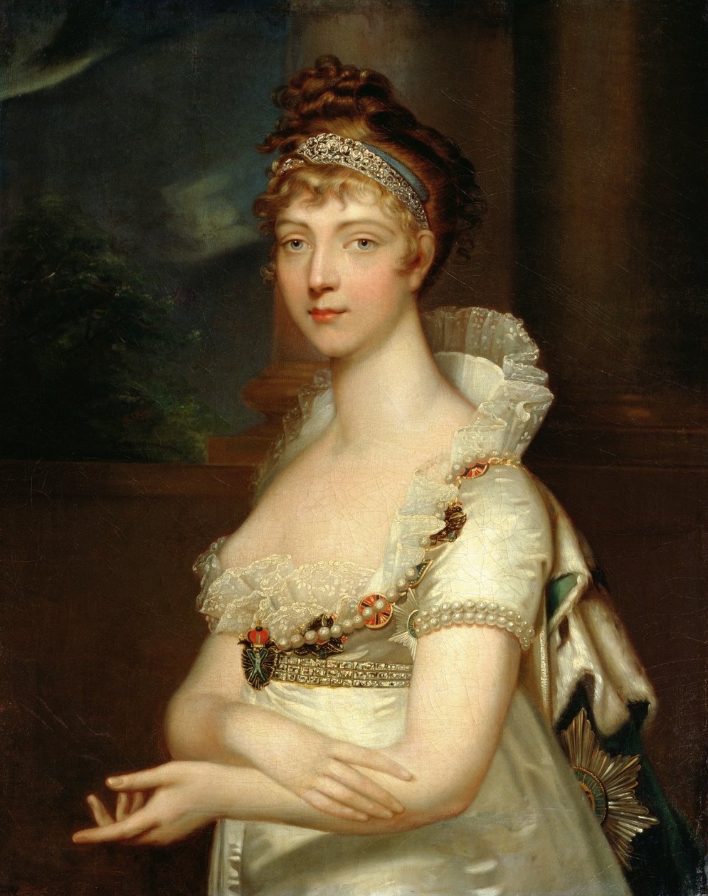 Imperatrice Elisabetta Alekseevna (1779-1826) da Jean Laurent Mosnier