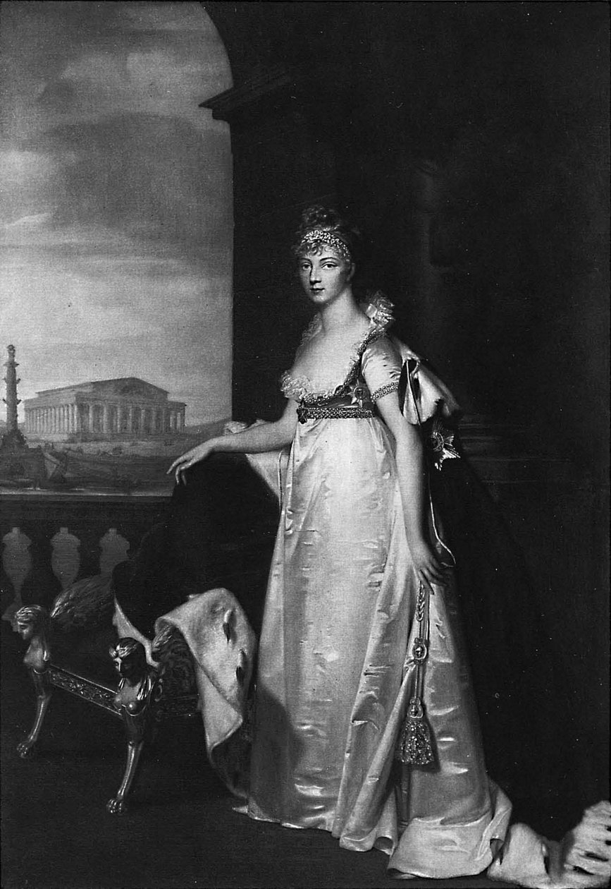 Ritratto di Elisabetta Alekseevna (1779-1826) da Jean Laurent Mosnier