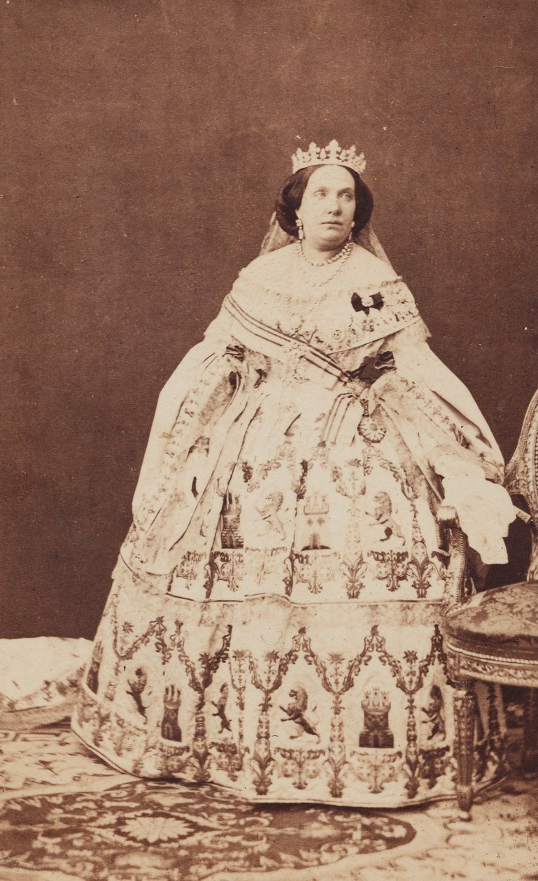 Isabella II da Jean Laurent y Minier