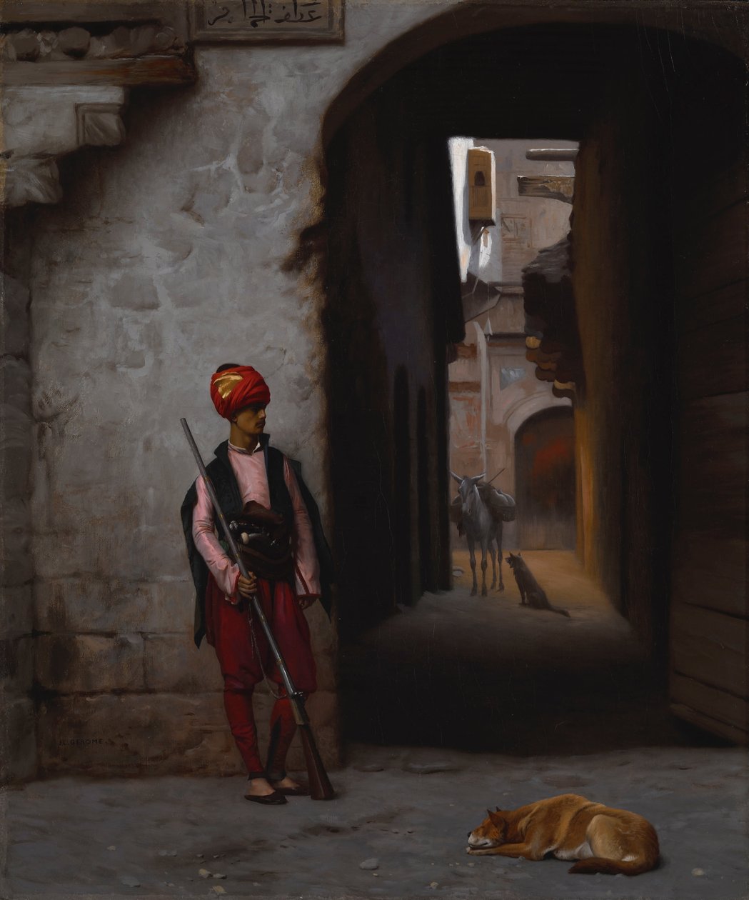 La guardia da Jean Leon Gerome