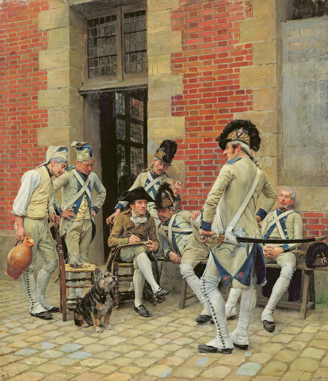 Il ritratto del sergente, 1874 da Jean Louis Ernest Meissonier