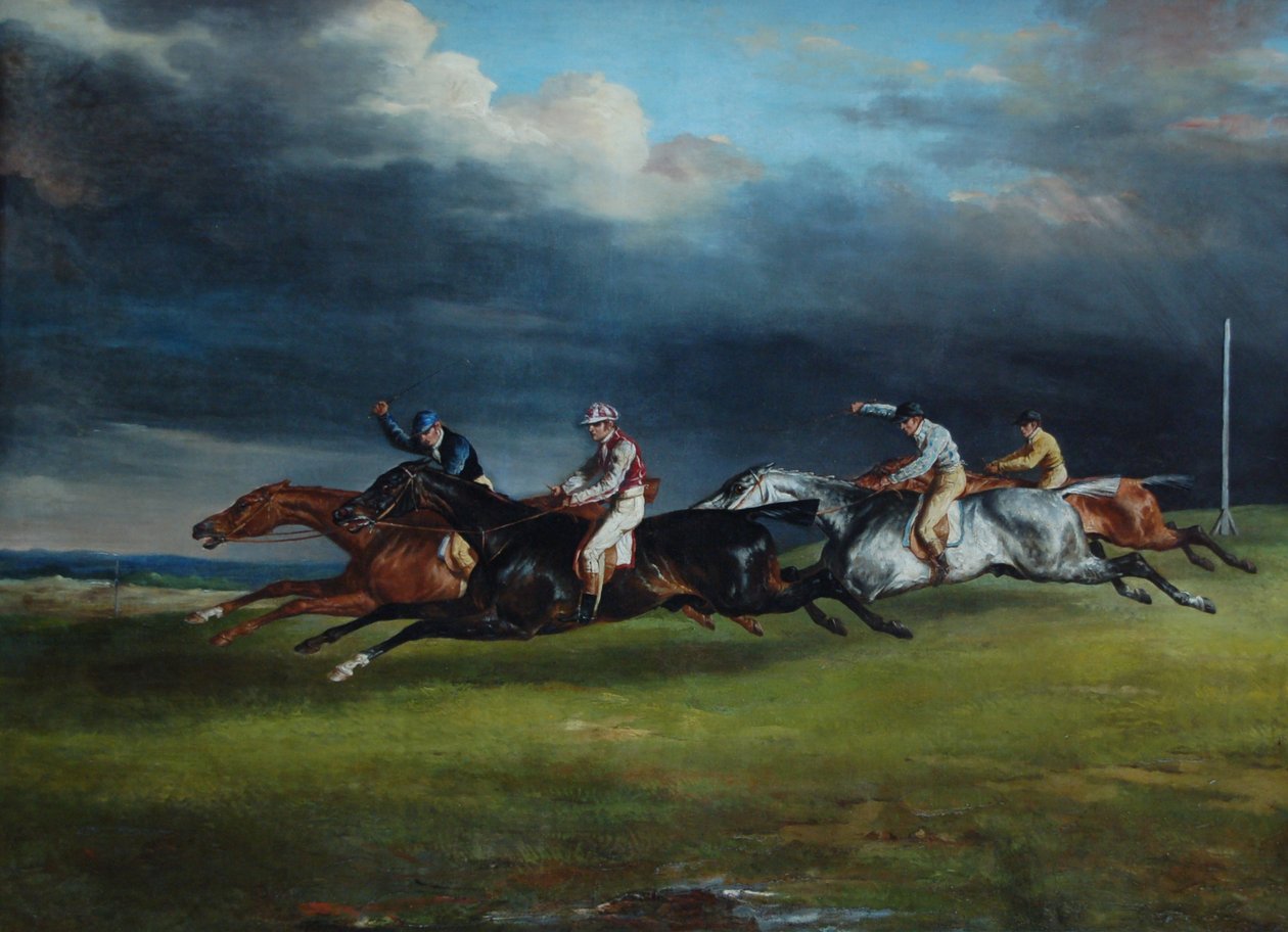 Corsa di cavalli detta Il Derby da Theodore Gericault