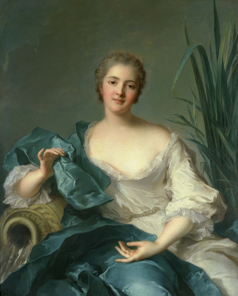 Ritratto di Madame Marie-Henriette Berthelot de Pléneuf da Jean Marc Nattier