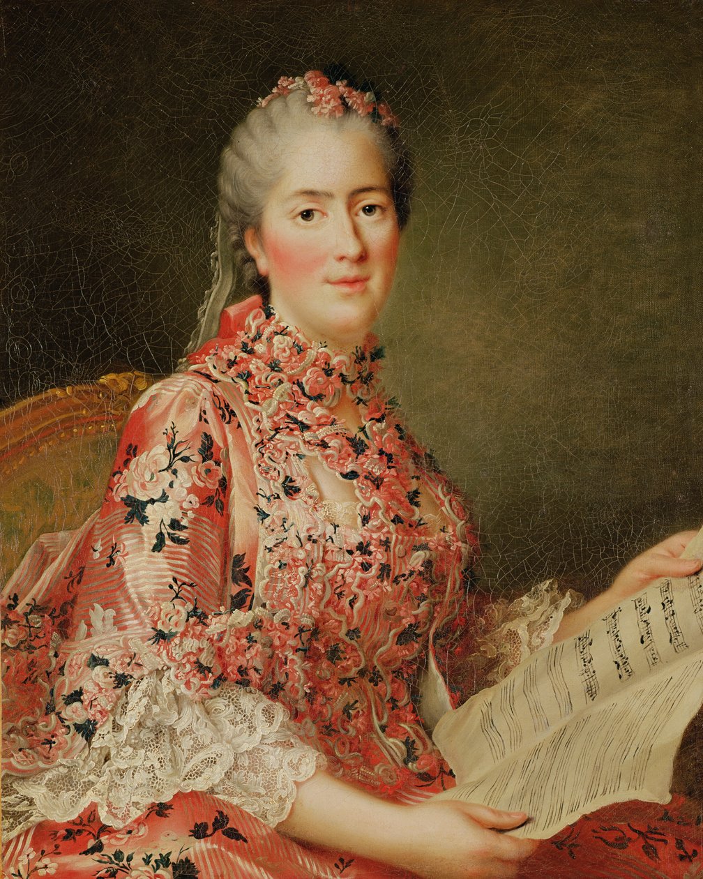 Ritratto di Vittoria di Francia (1733-99) da Jean Marc Nattier