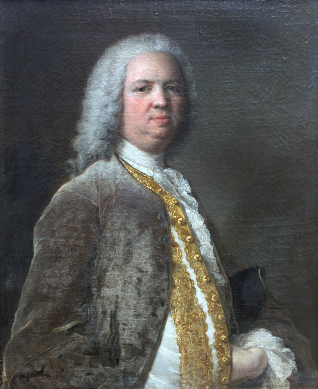 Ritratto del Banchiere di Francoforte Johann Georg Leerse (1691-1762) da Jean Marc Nattier