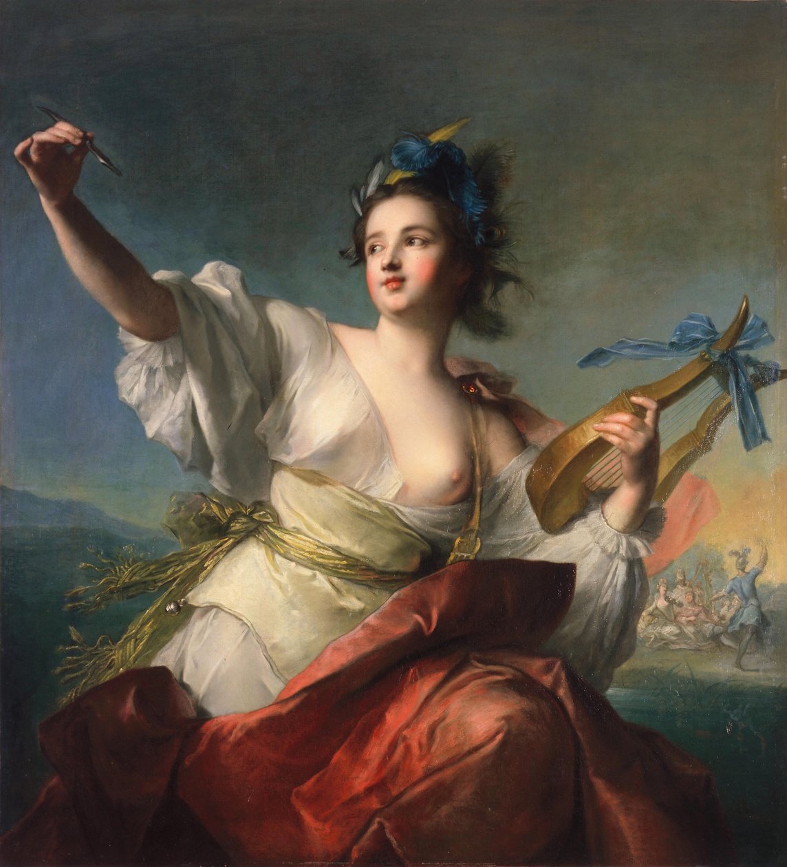 Tersicore, Musa della Danza da Jean Marc Nattier