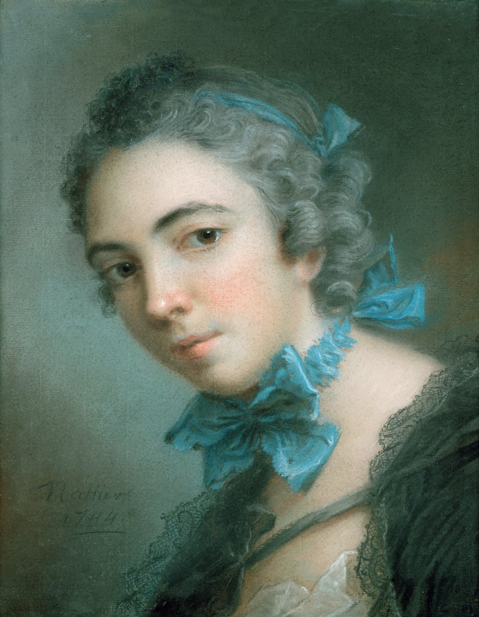 Giovane Ragazza, 1744 da Jean Marc Nattier