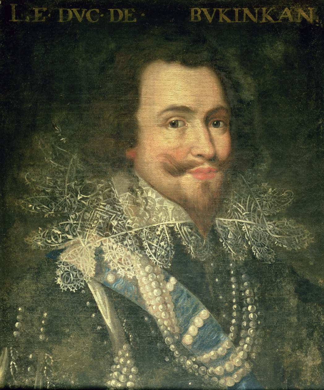 Ritratto di George Villiers, 1° Duca di Buckingham (1592-1628) da Jean Laurent Mosnier