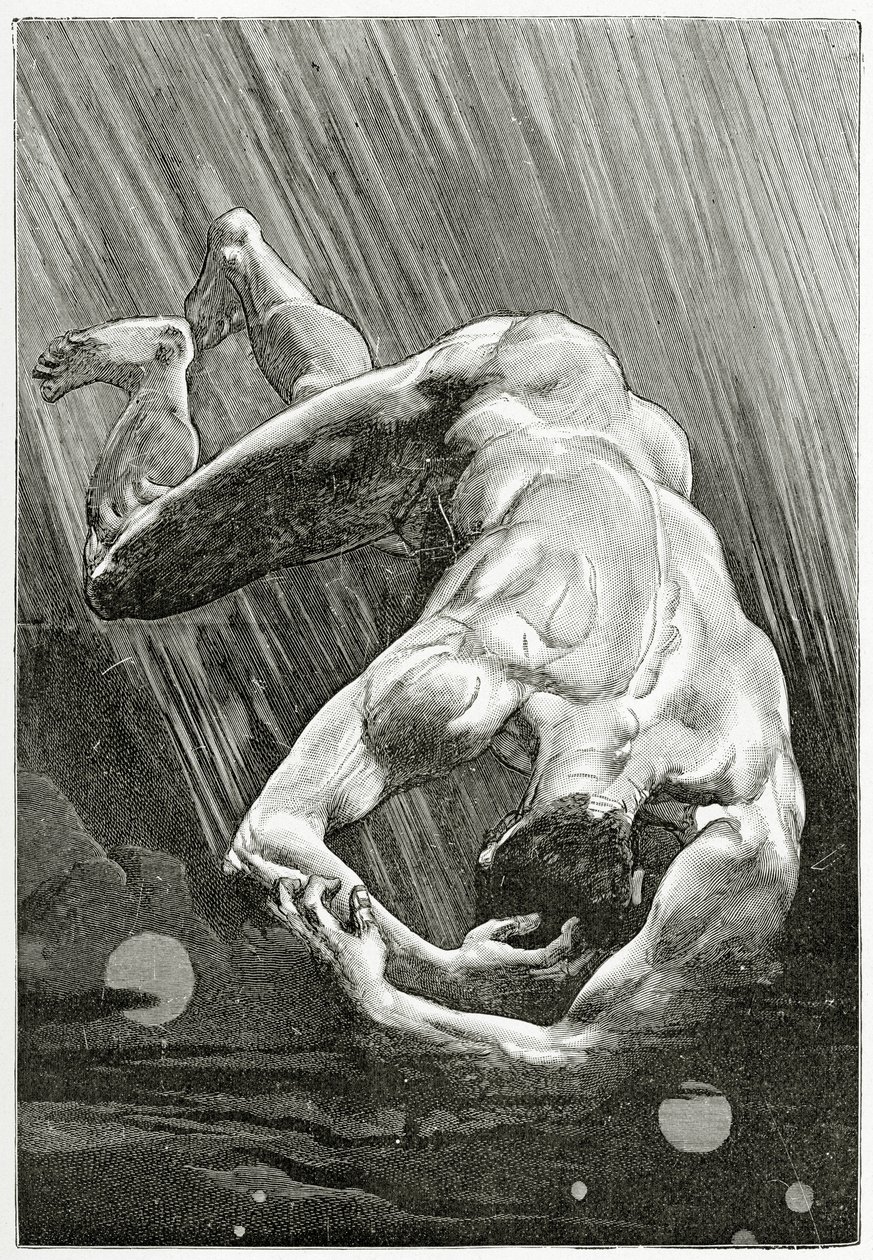 La Fine di Satana, XIX secolo da Jean Paul Laurens
