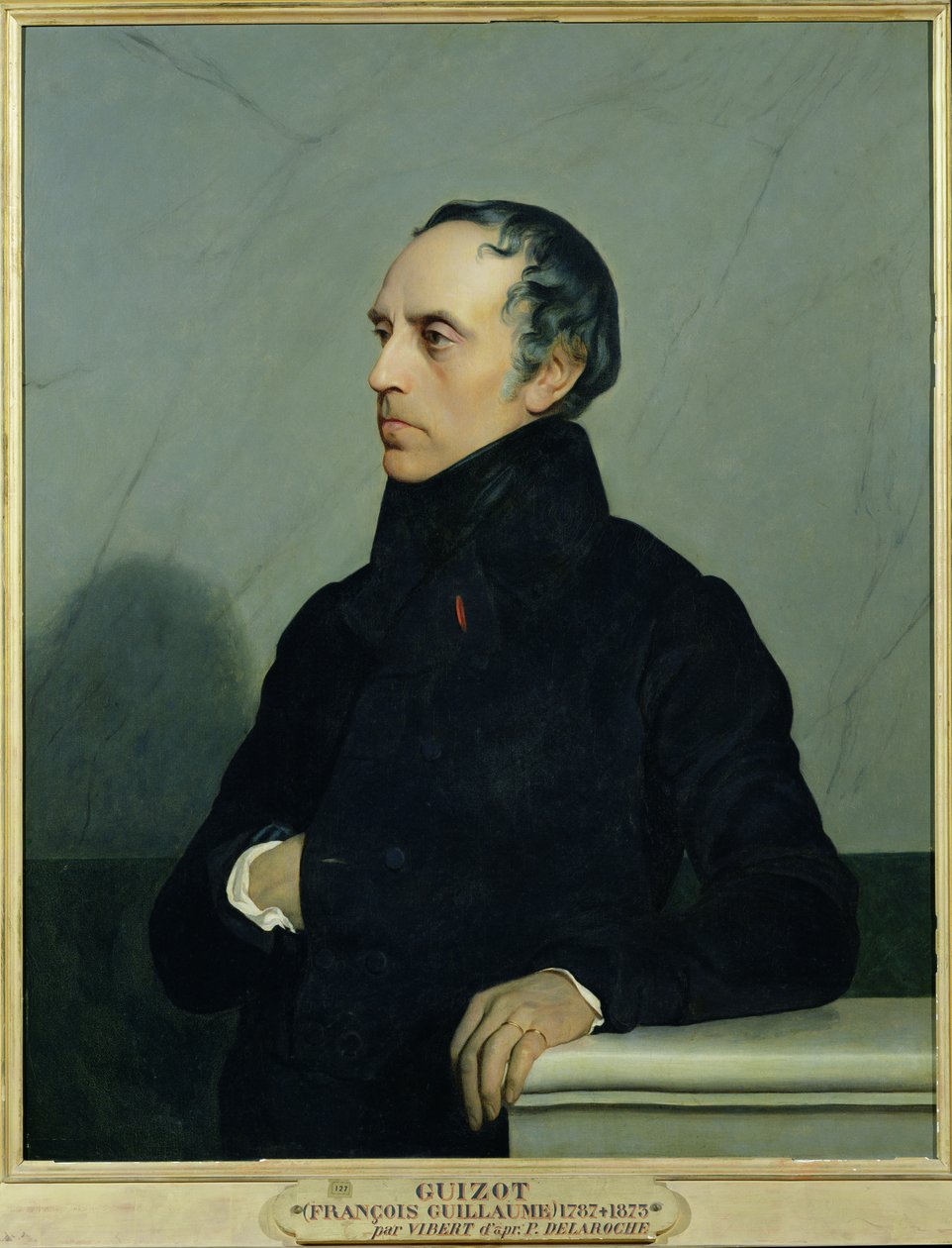 Francois Guizot dopo un dipinto di Paul Delaroche da Jehan Georges Vibert