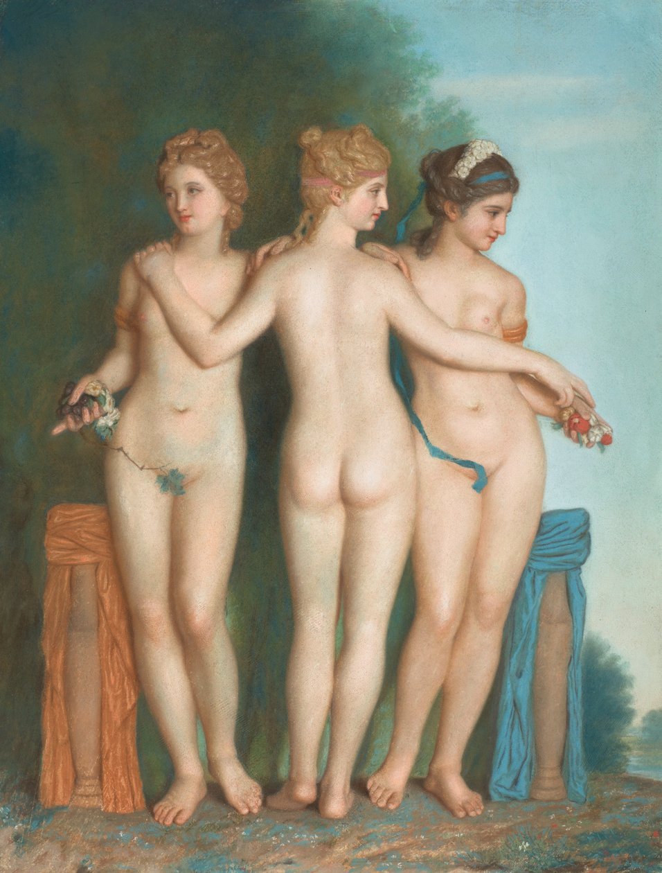 Le Tre Grazie da Jean Étienne Liotard