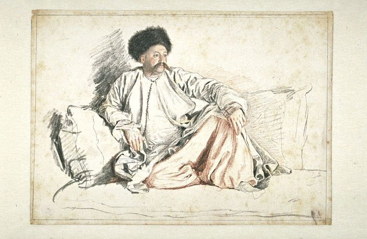 Ritratto di Mr Levett da Jean Étienne Liotard