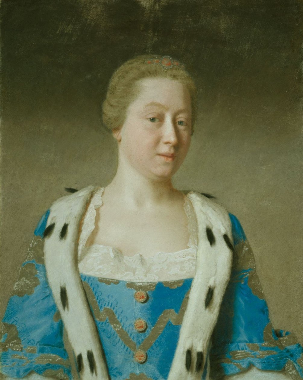 Ritratto di Augusta, principessa del Galles da Jean Étienne Liotard