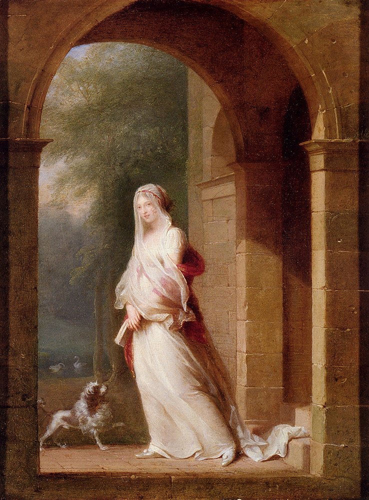 Sous une arche da Jean Baptiste Mallet