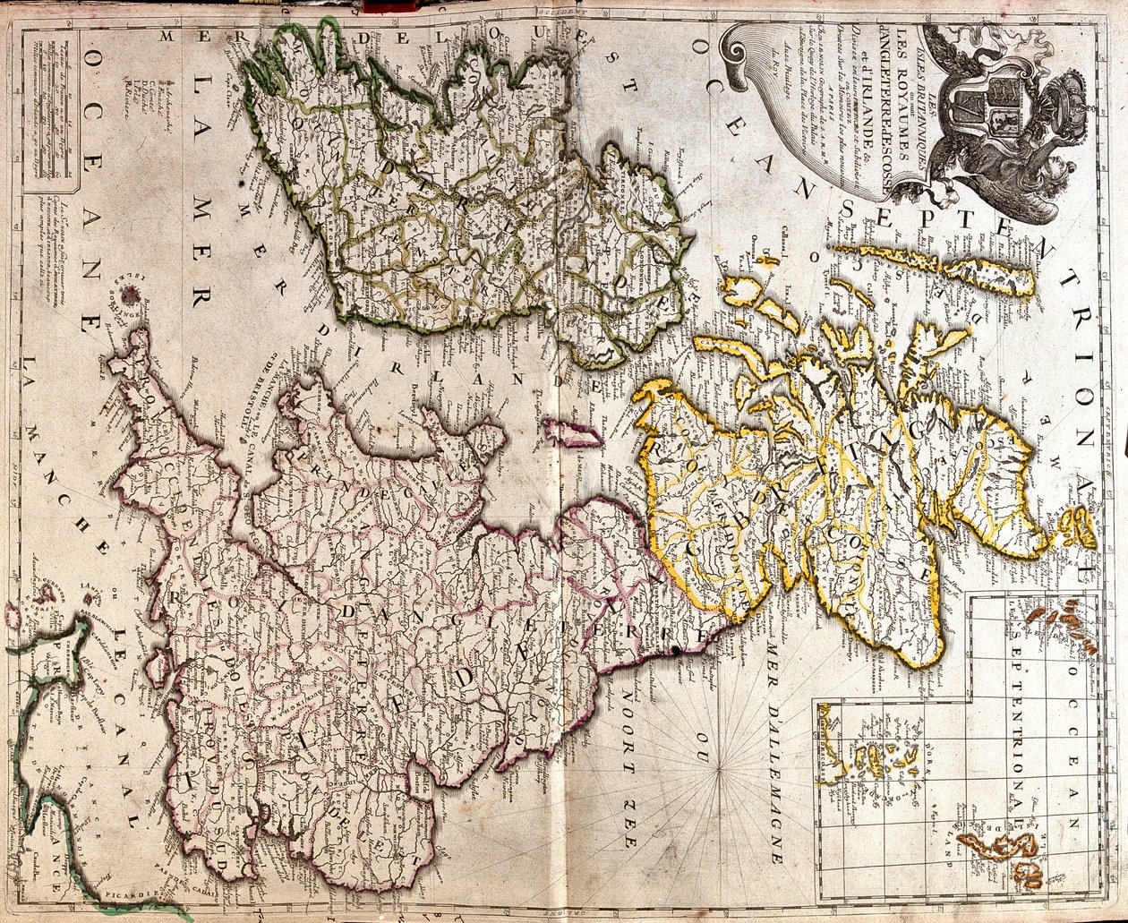 Gran Bretagna e Irlanda da Jean Baptiste Nolin