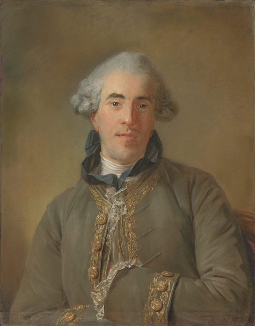 Ritratto di Théophile Van Robais da Jean Baptiste Perronneau
