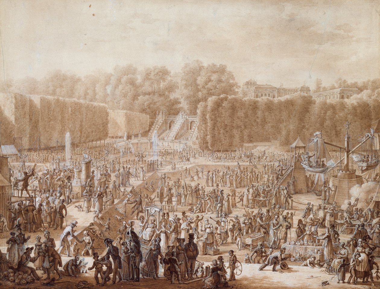 Festa di St. Cloud da Jean Charles Develly