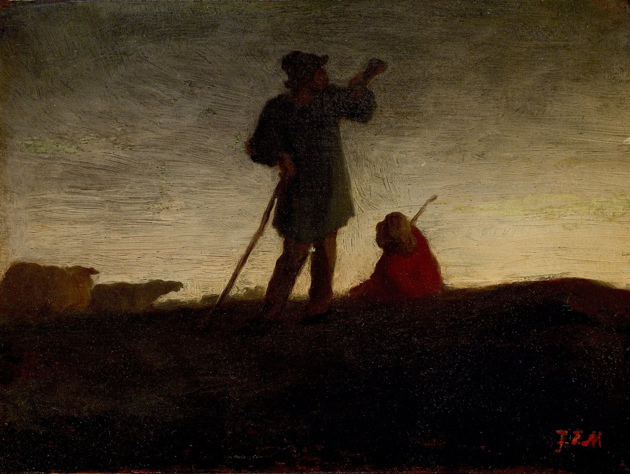 Richiamando il gregge da Jean Francois Millet