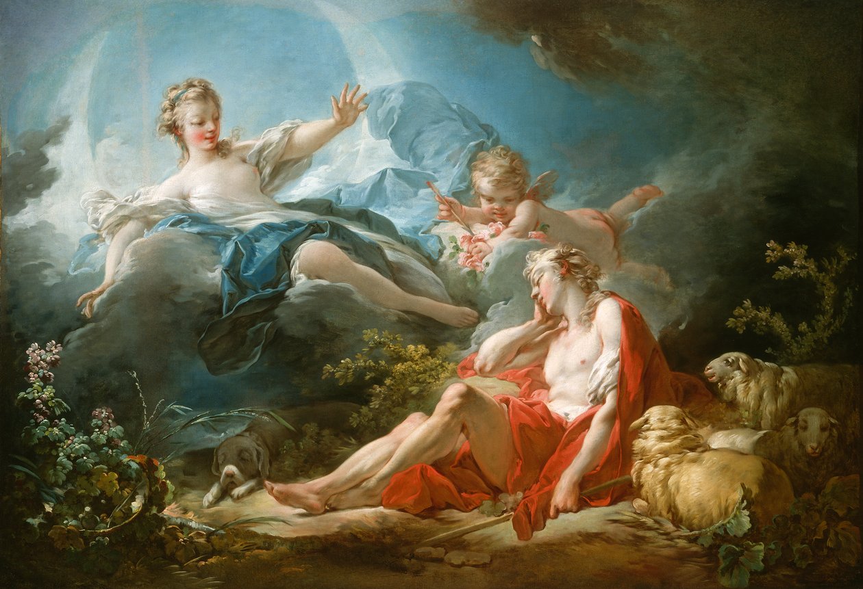 Diana ed Endimione, c.1753-56 da Jean Honore Fragonard