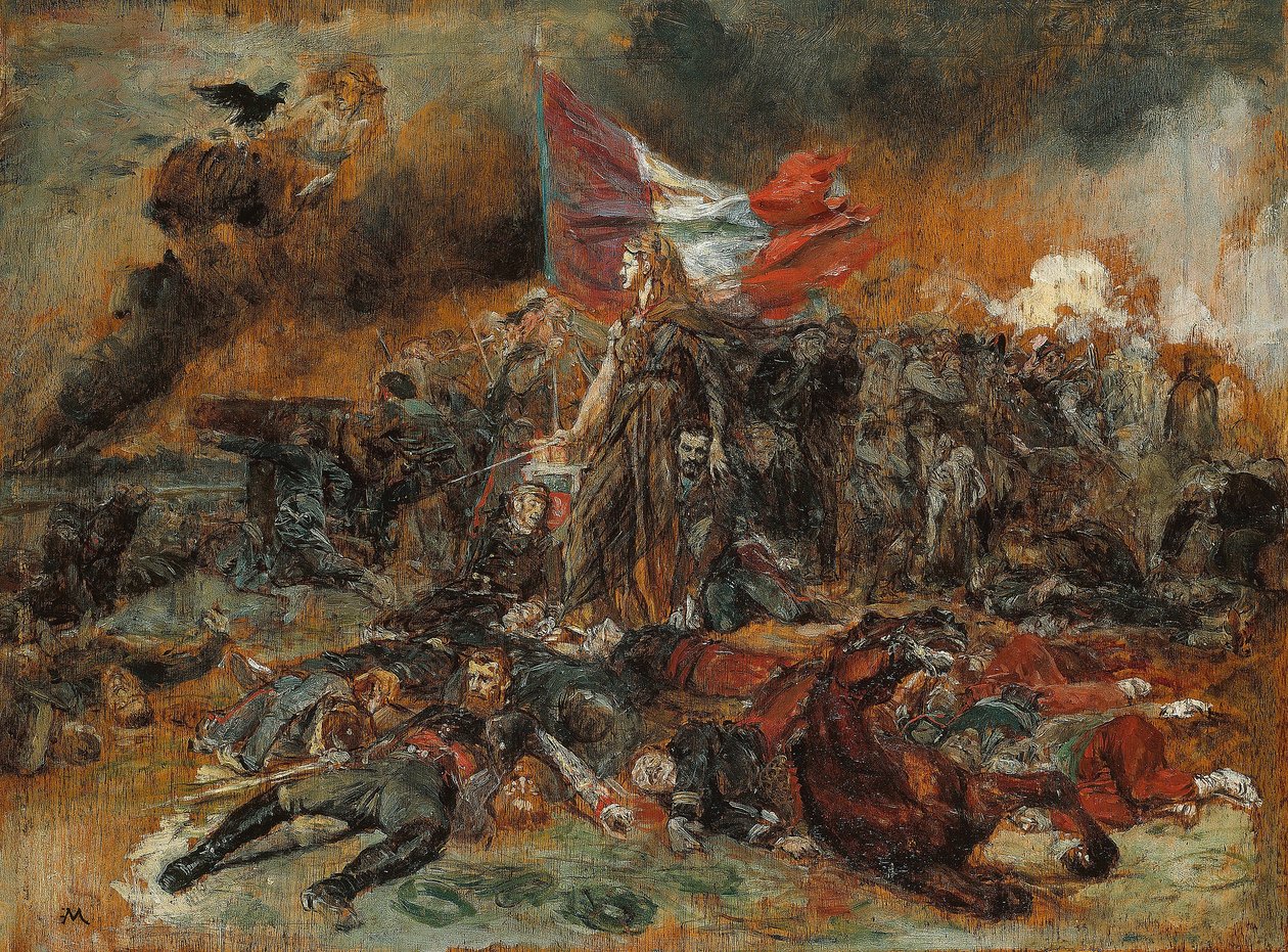 La difesa di Parigi da Jean Louis Ernest Meissonier