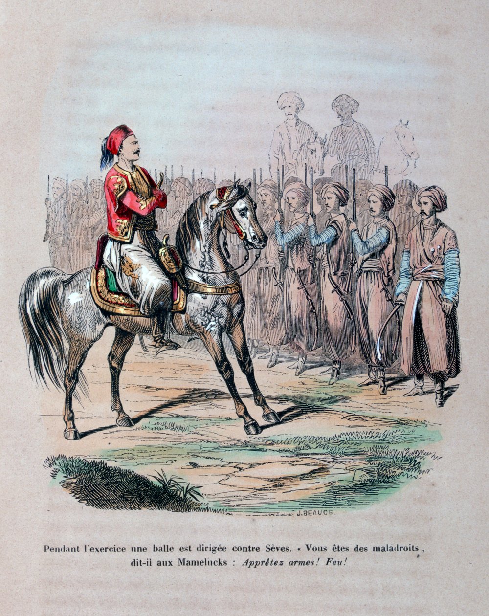 Suleiman Pascià, 1847 da Jean Adolphe Beauce
