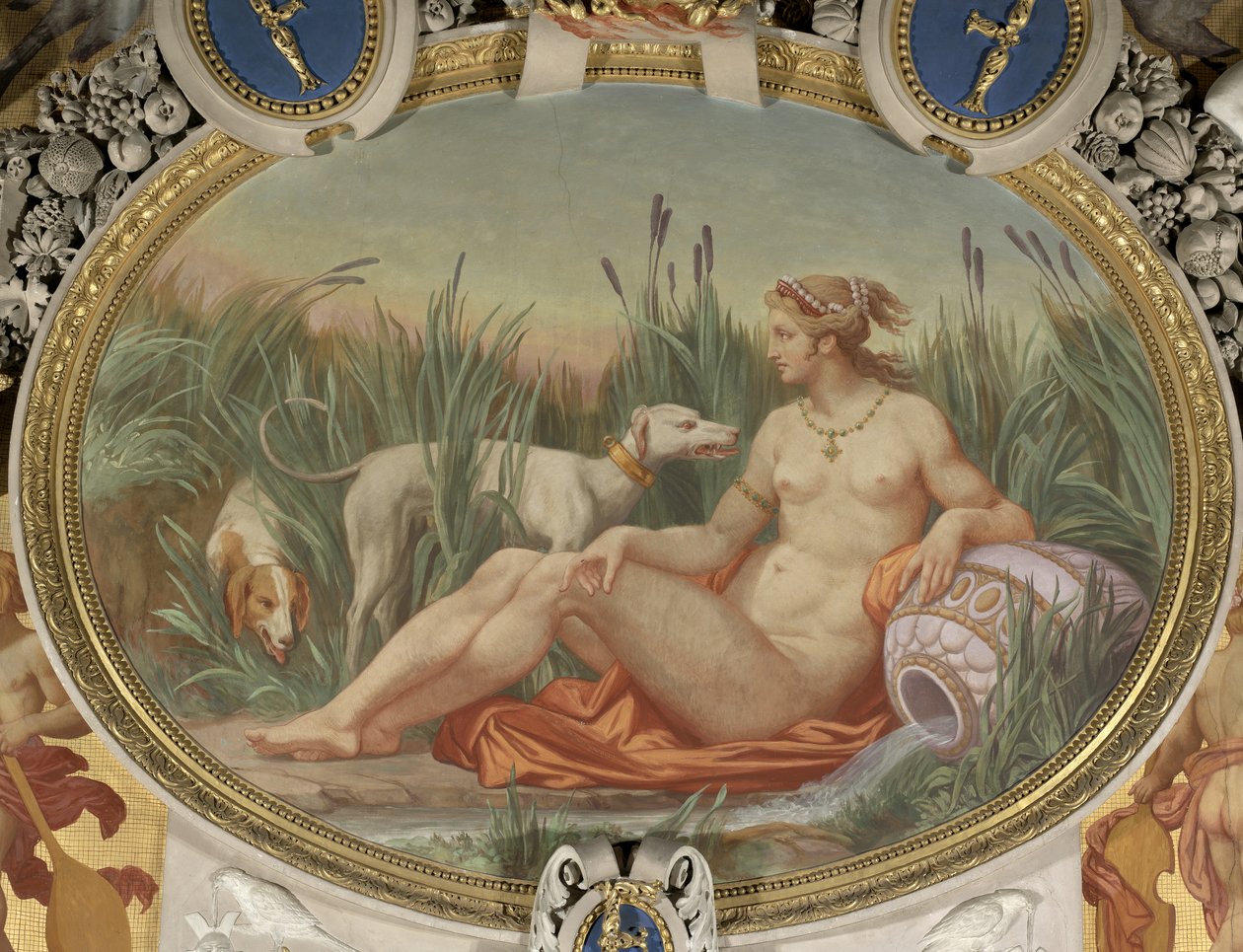 La ninfa di Fontainebleau da Jean Alaux