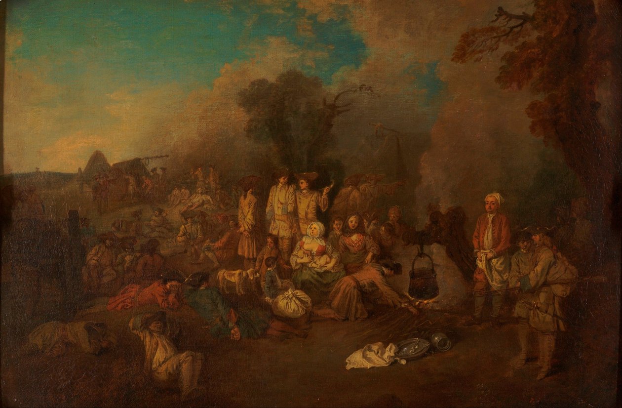 Bivacco da Jean Antoine Watteau