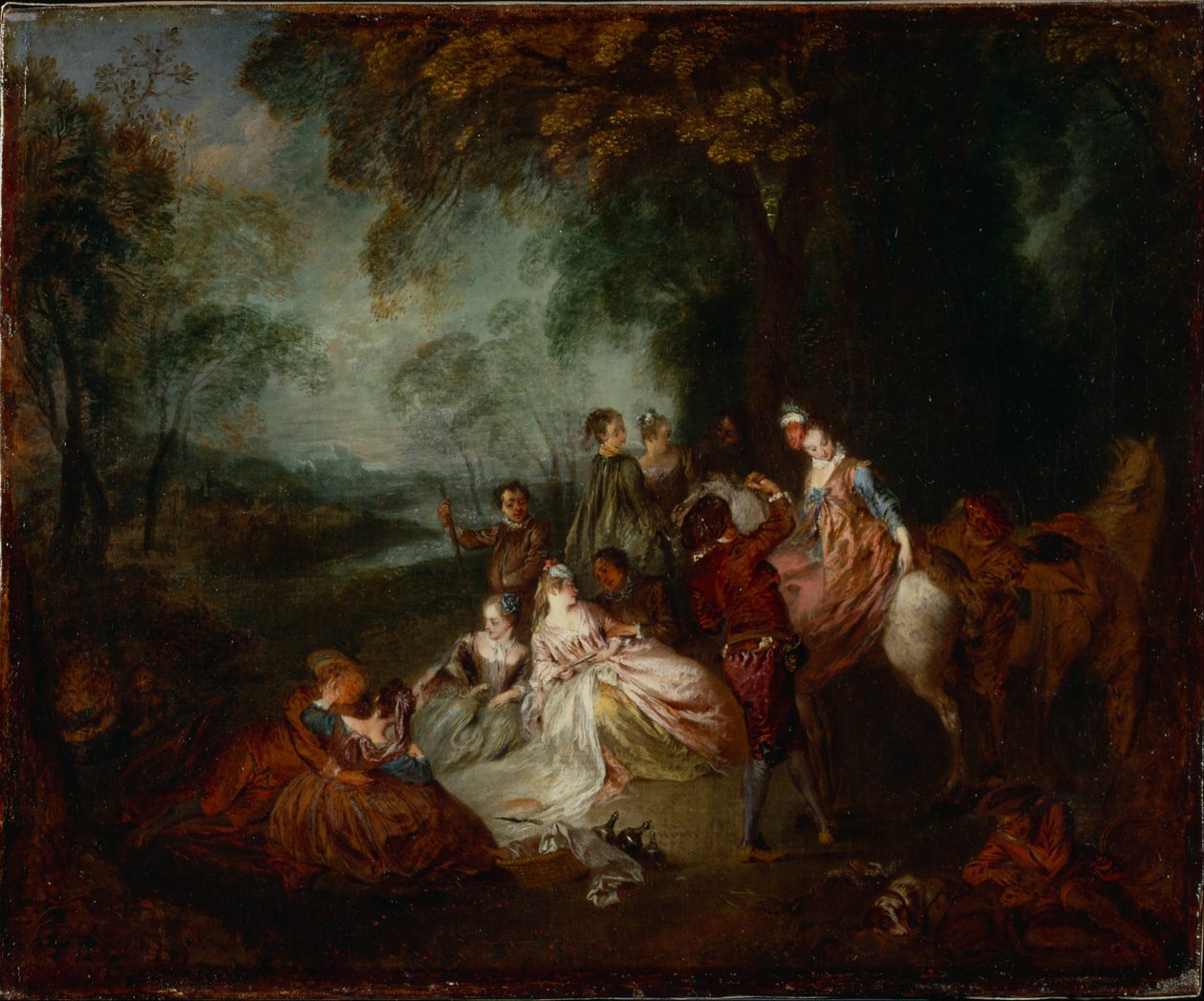 Festa campestre da Jean Antoine Watteau