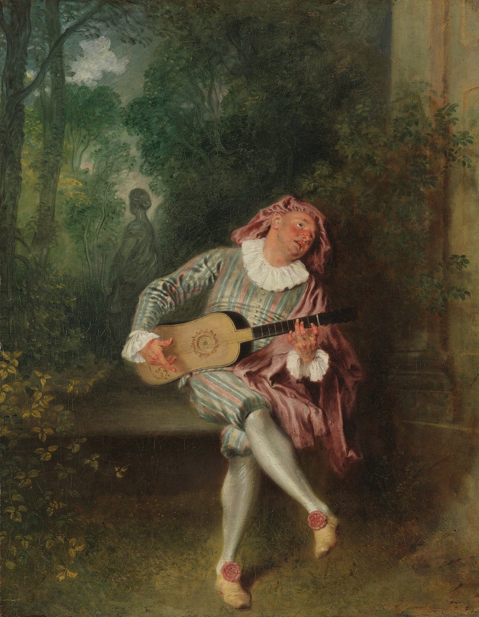 Mezzetin da Jean Antoine Watteau