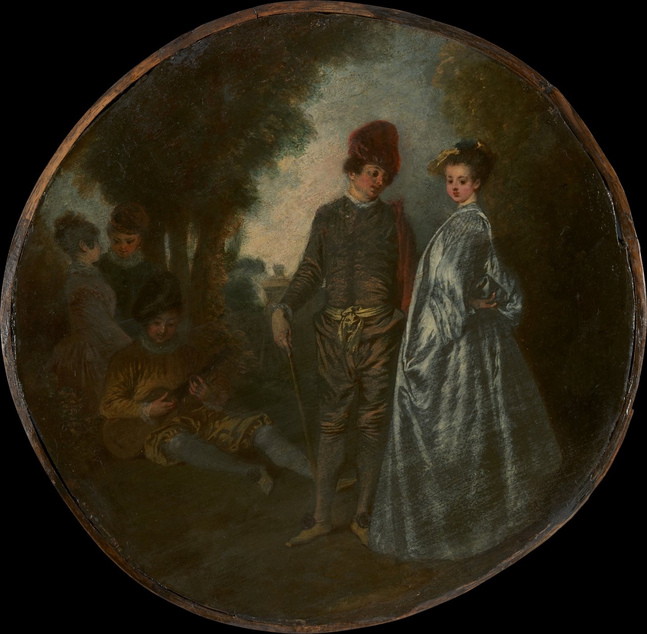 La Cascata da Jean Antoine Watteau
