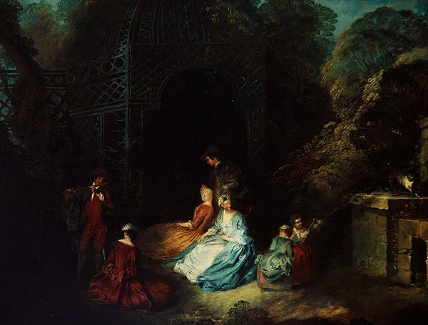 Il Flautista da Jean Antoine Watteau