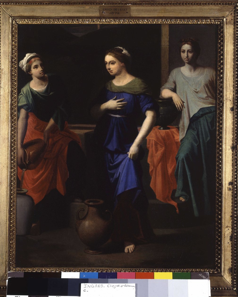 Eliezer e Rebecca da Jean Auguste Dominique Ingres