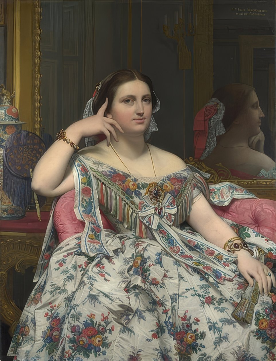 Madame Moitessier da Jean Auguste Dominique Ingres