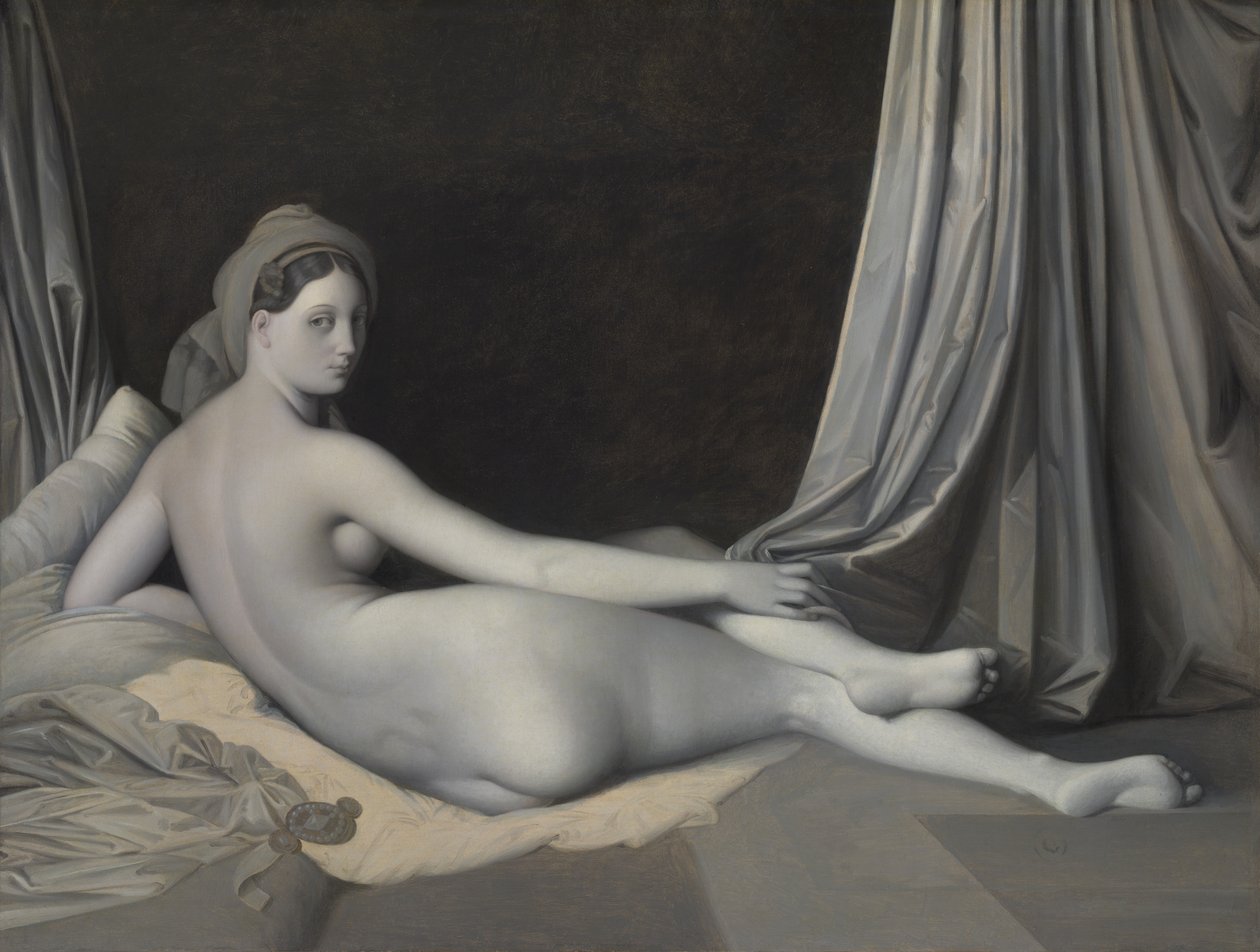 Odalisca in Grisaille da Jean Auguste Dominique Ingres