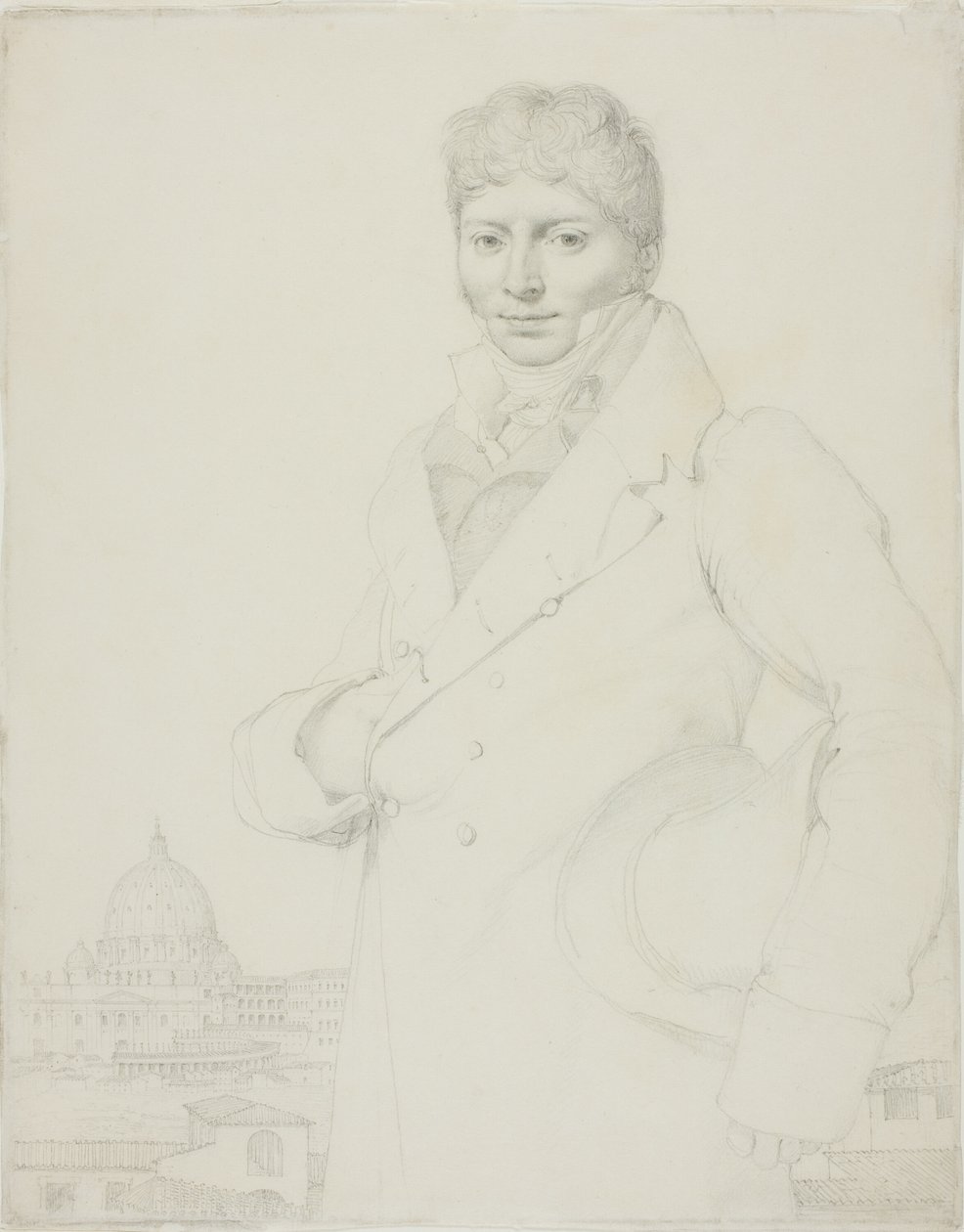 Ritratto di Jean-Louis Robin da Jean Auguste Dominique Ingres