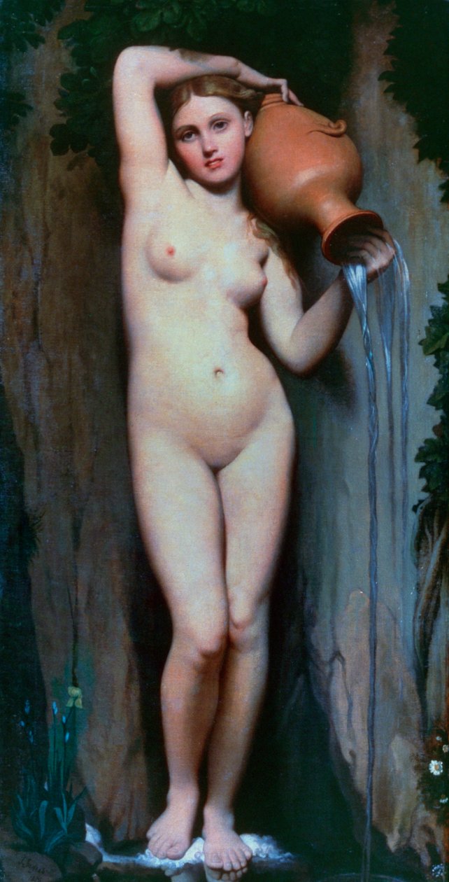 La fonte da Jean Auguste Dominique Ingres