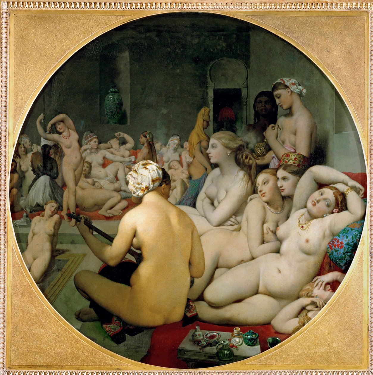 Il bagno turco ... da Jean Auguste Dominique Ingres