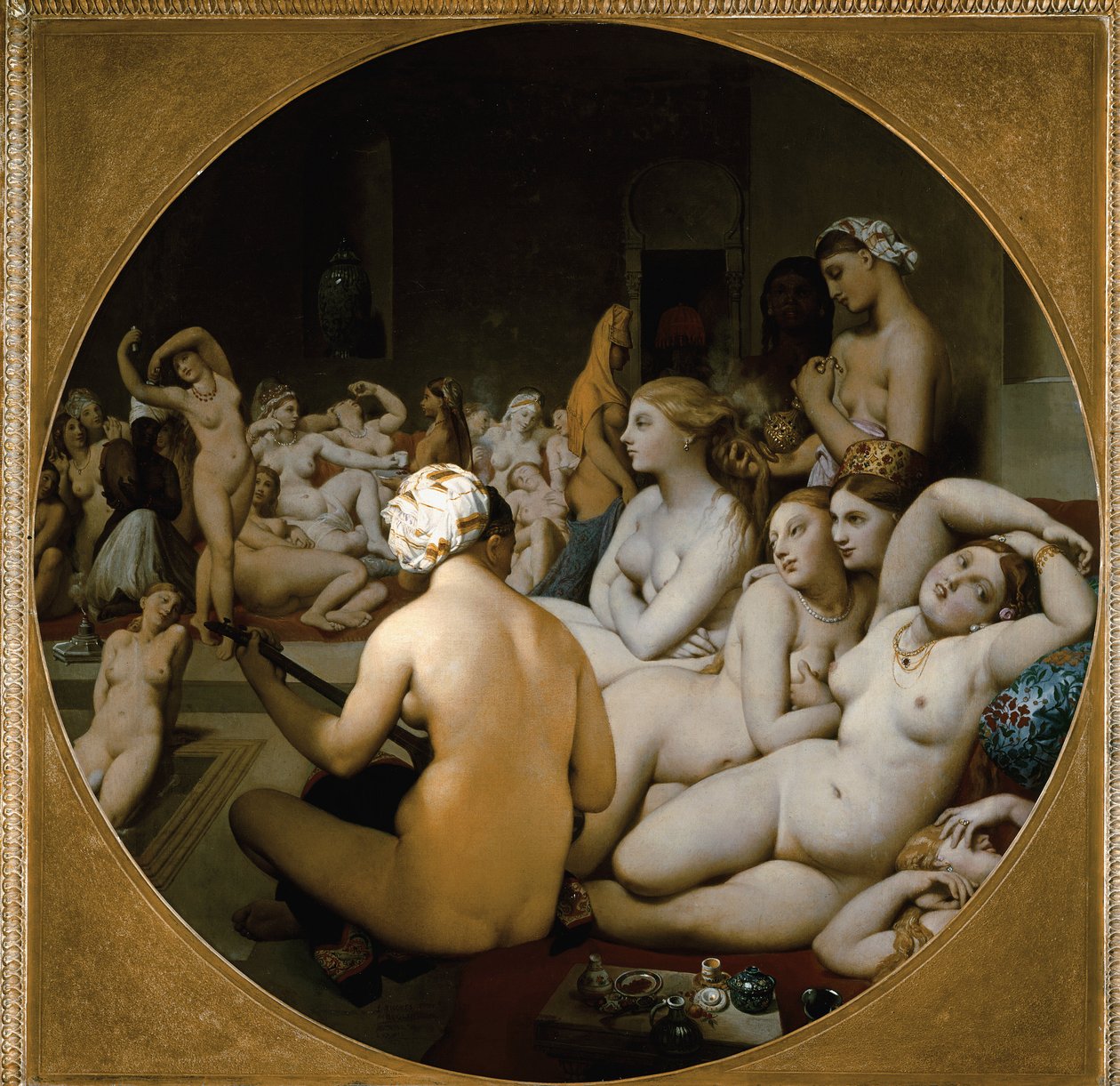 Bagno turco da Jean Auguste Dominique Ingres