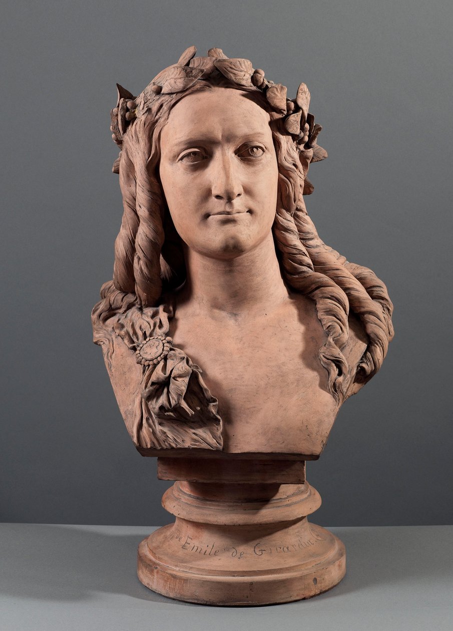 Busto di Delphine Gay da Jean Baptiste Auguste Clesinger