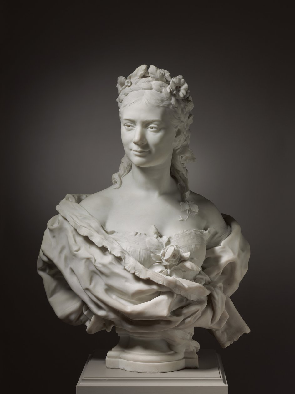 Busto di una Signora da Jean Baptiste Carpeaux
