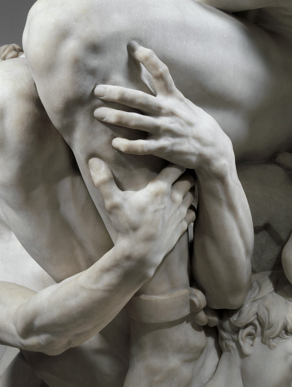 (dettaglio) di Ugolino e i suoi figli da Jean Baptiste Carpeaux