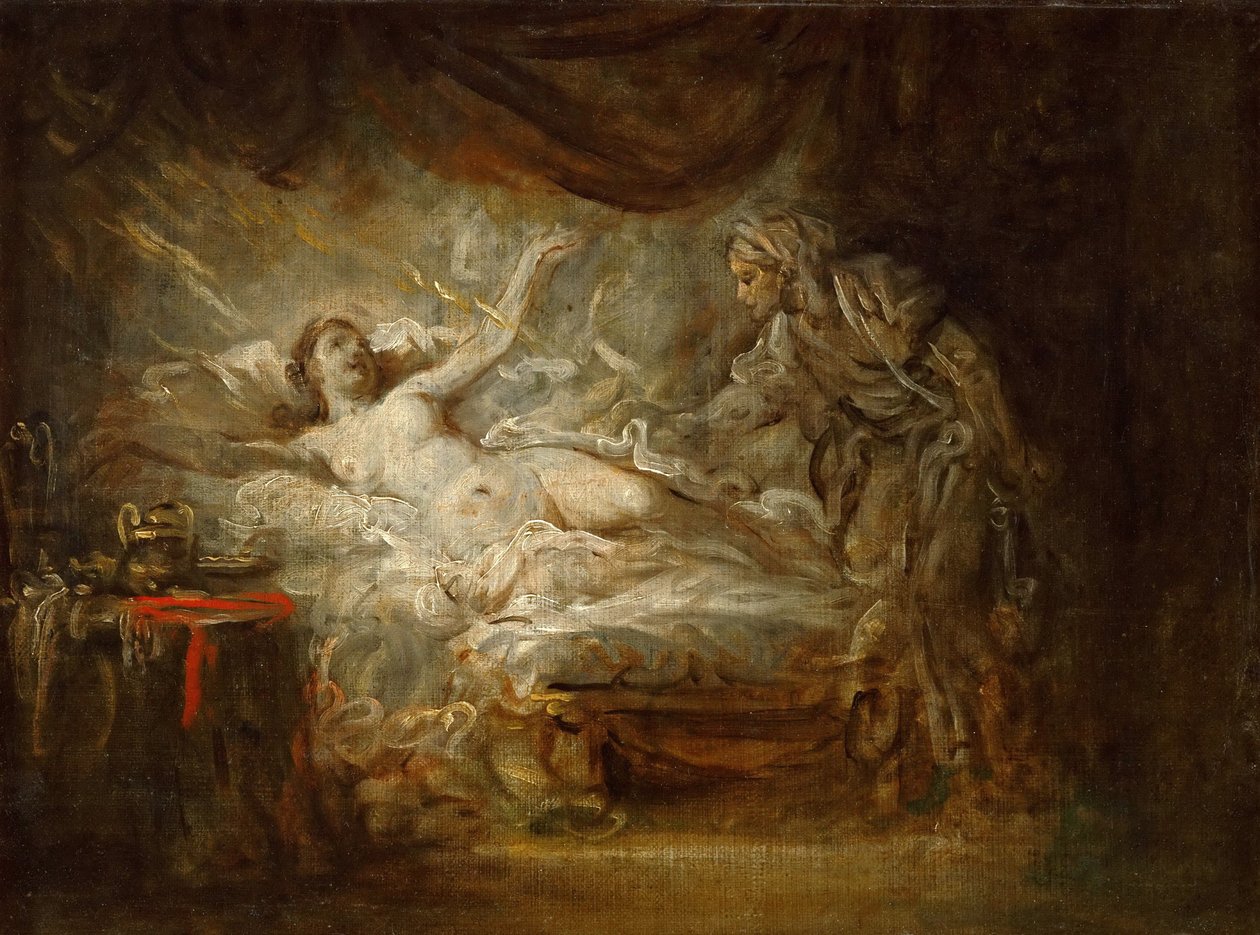 Giove e Egina da Jean Baptiste Greuze