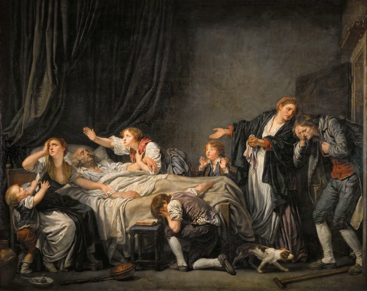La maledizione del padre: il figlio punito da Jean Baptiste Greuze