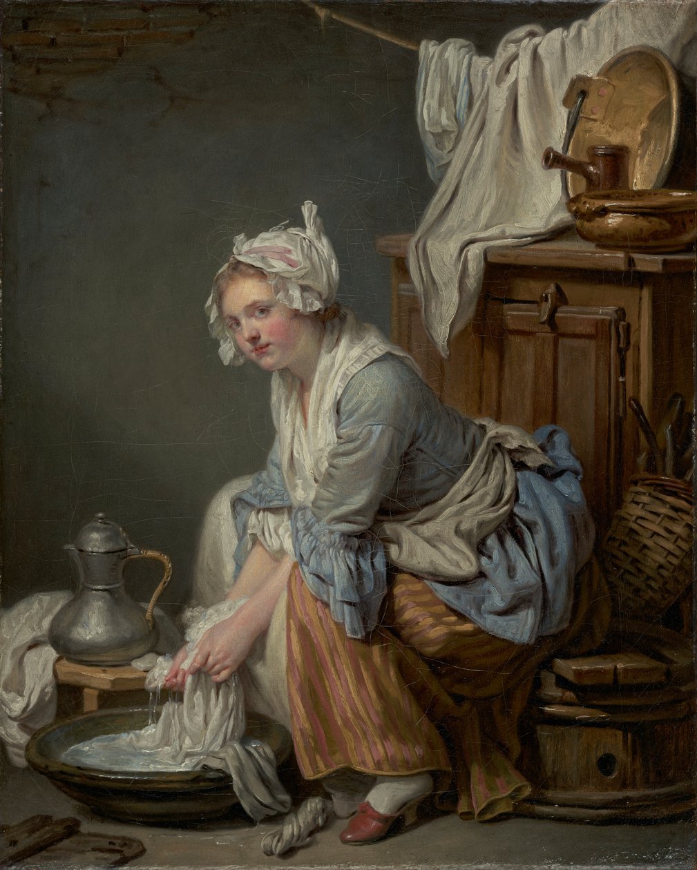 La Lavandaia da Jean Baptiste Greuze