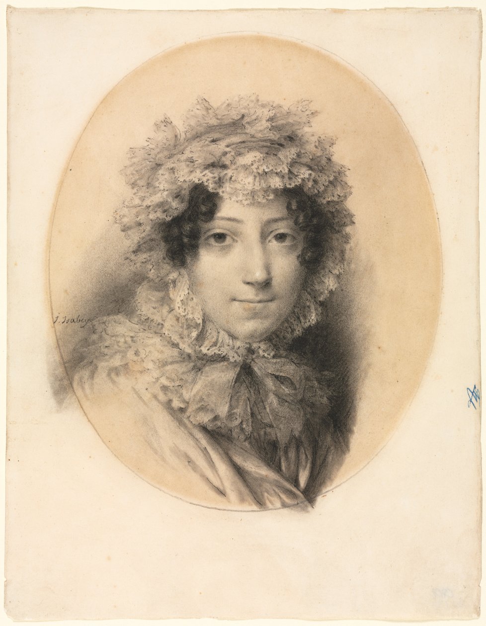 Ritratto di una signora, 1767-1855 da Jean Baptiste Isabey